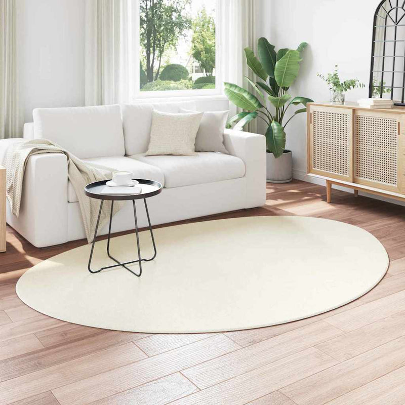 Load image into Gallery viewer, Vidaxl vloerkleden huarte crème 140 x 200 cm polyester
