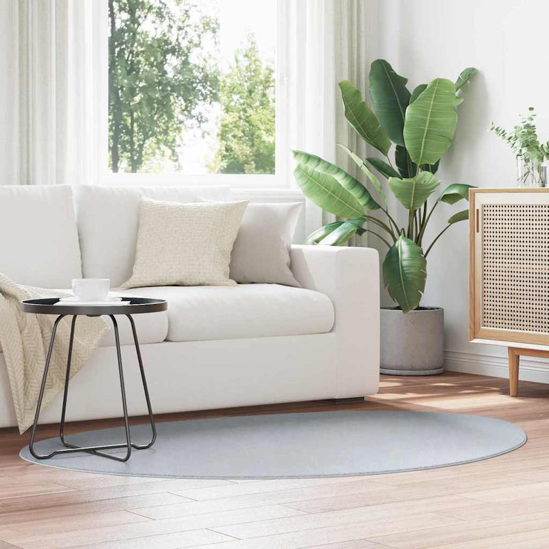 Load image into Gallery viewer, Vidaxl vloerkleden huarte grijs 120 x 170 cm polyester
