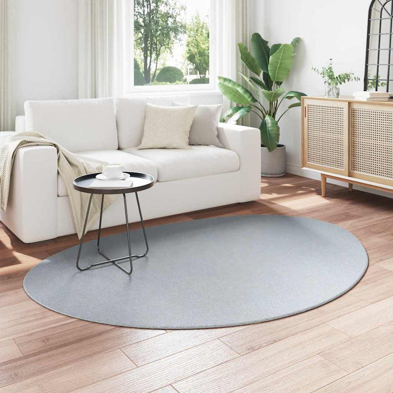 Load image into Gallery viewer, Vidaxl vloerkleden huarte grijs 140 x 200 cm polyester
