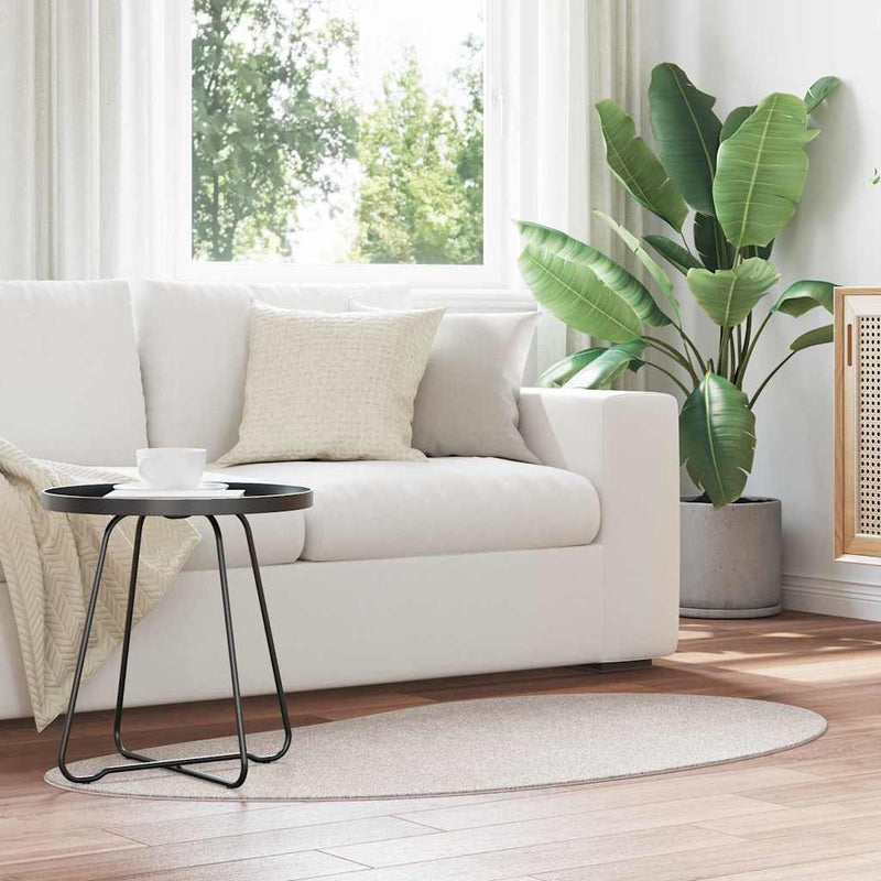 Load image into Gallery viewer, Vidaxl vloerkleden huarte zand 80 x 150 cm polyester
