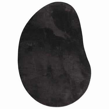 Vidaxl vloerkleden huarte zwart 100 x 200 cm polyester