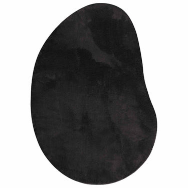 Vidaxl vloerkleden huarte zwart 160 x 230 cm polyester