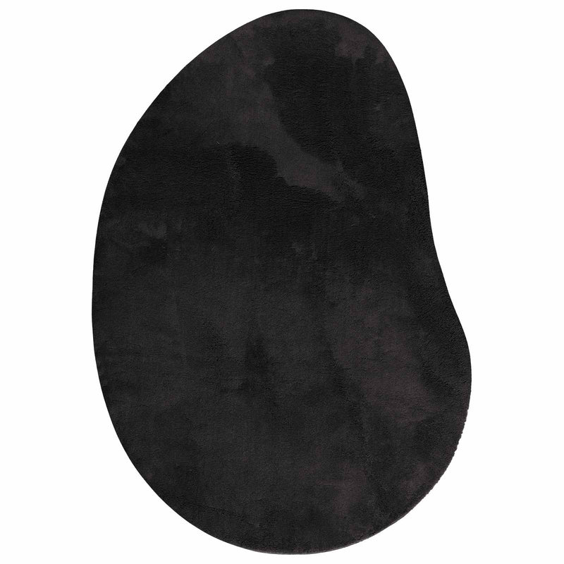 Load image into Gallery viewer, Vidaxl vloerkleden huarte zwart 160 x 230 cm polyester
