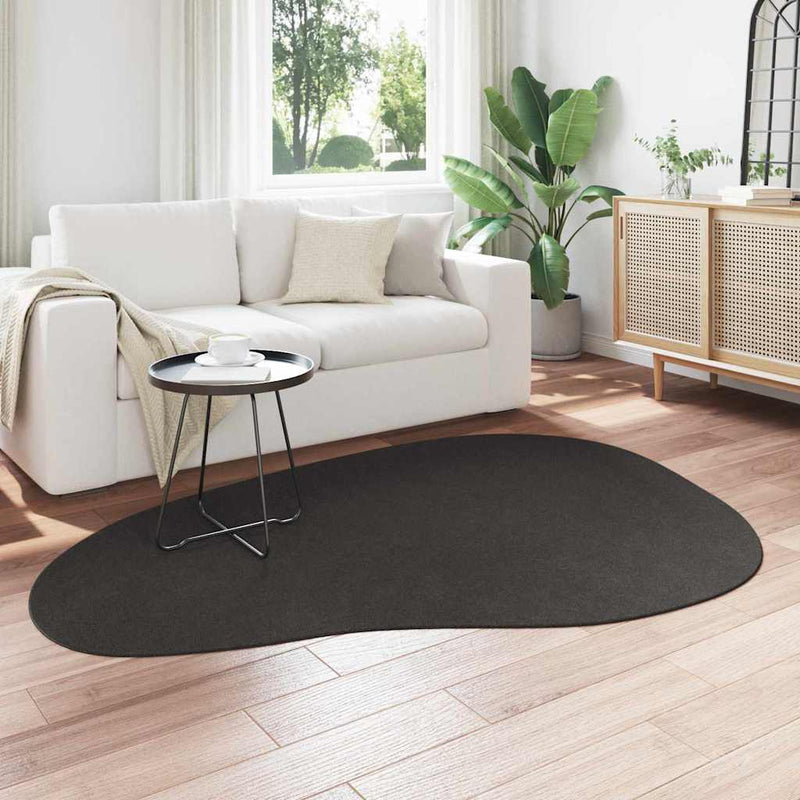 Load image into Gallery viewer, Vidaxl vloerkleden huarte antraciet 140 x 200 cm polyester
