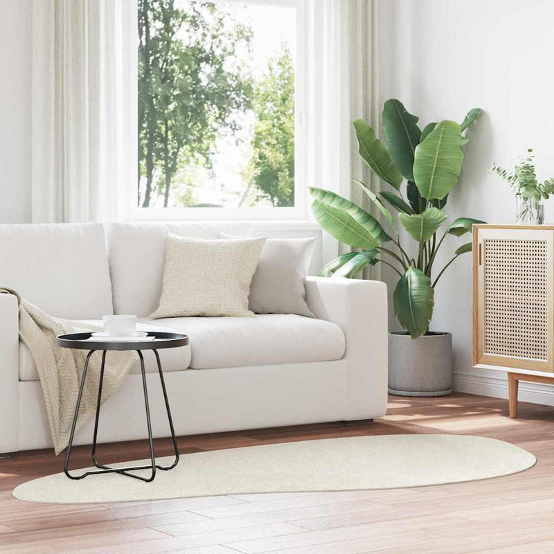 Load image into Gallery viewer, Vidaxl vloerkleden huarte crème 100 x 200 cm polyester
