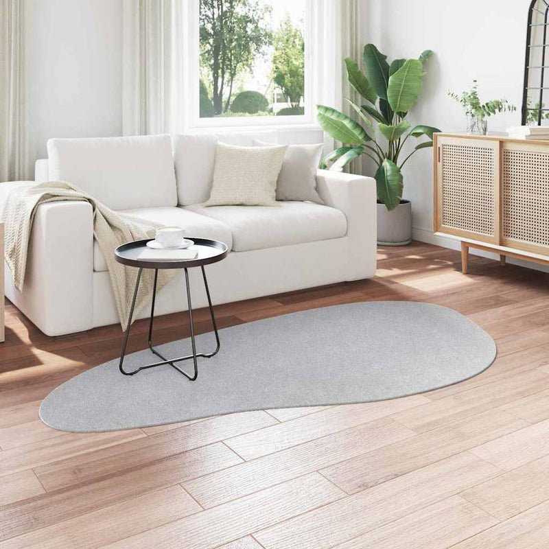 Load image into Gallery viewer, Vidaxl vloerkleden huarte grijs 100 x 200 cm polyester
