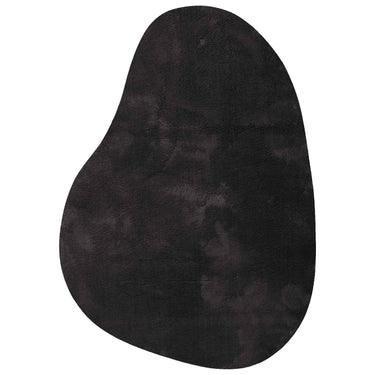 Vidaxl vloerkleden huarte zwart 140 x 200 cm polyester