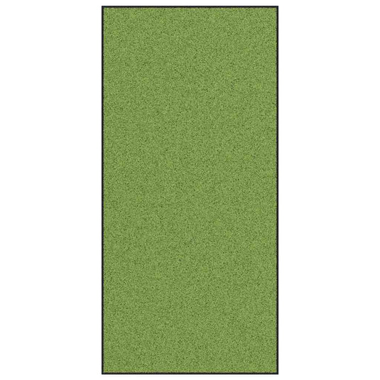 Vidaxl deurmat anders groen en zwart 120 x 250 cm polyamide en pvc