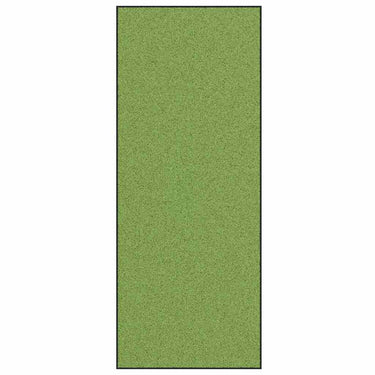 Vidaxl deurmat anders groen en zwart 120 x 300 cm polyamide en pvc