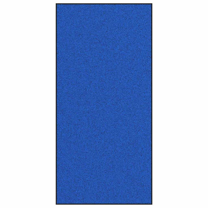 Load image into Gallery viewer, Vidaxl deurmat anders blauw en zwart 120 x 250 cm polyamide en pvc
