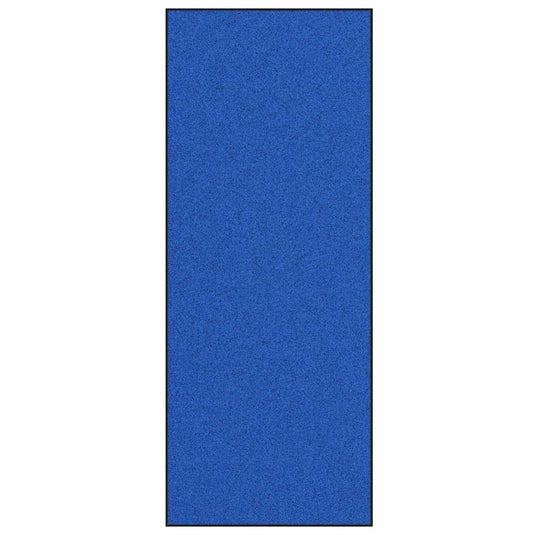 Vidaxl deurmat anders blauw en zwart 120 x 300 cm polyamide en pvc