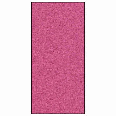 Vidaxl deurmat anders roze en zwart 120 x 250 cm polyamide en pvc