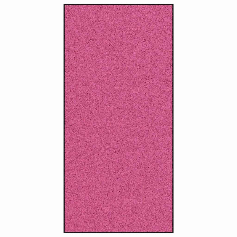 Load image into Gallery viewer, Vidaxl deurmat anders roze en zwart 120 x 250 cm polyamide en pvc
