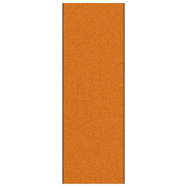 Vidaxl deurmat anders oranje en zwart 120 x 350 cm polyamide en pvc