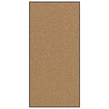 Vidaxl deurmat anders crème en zwart 120 x 250 cm polyamide en pvc