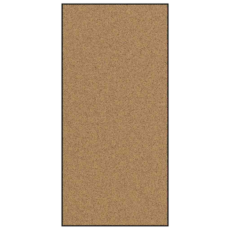 Load image into Gallery viewer, Vidaxl deurmat anders crème en zwart 120 x 250 cm polyamide en pvc
