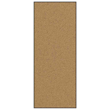 Vidaxl deurmat anders crème en zwart 120 x 300 cm polyamide en pvc