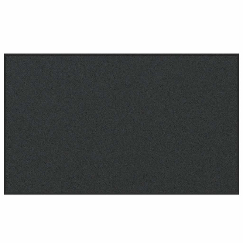 Load image into Gallery viewer, Vidaxl deurmat anders zwart 90 x 150 cm polypropyleen en vinyl
