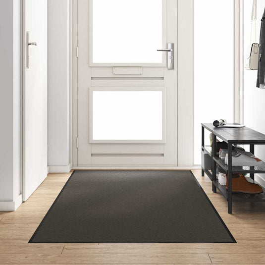 Vidaxl deurmat antraciet en zwart 120 x 250 cm polypropyleen en vinyl