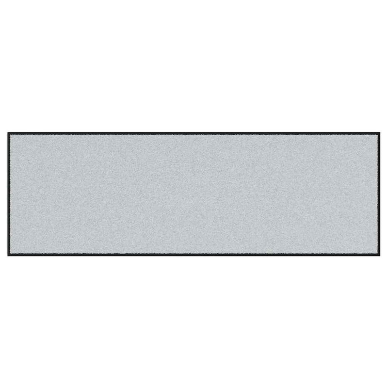 Load image into Gallery viewer, Vidaxl deurmat grijs en zwart 60 x 180 cm polypropyleen en vinyl
