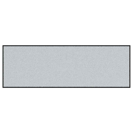 Vidaxl deurmat grijs en zwart 60 x 180 cm polypropyleen en vinyl