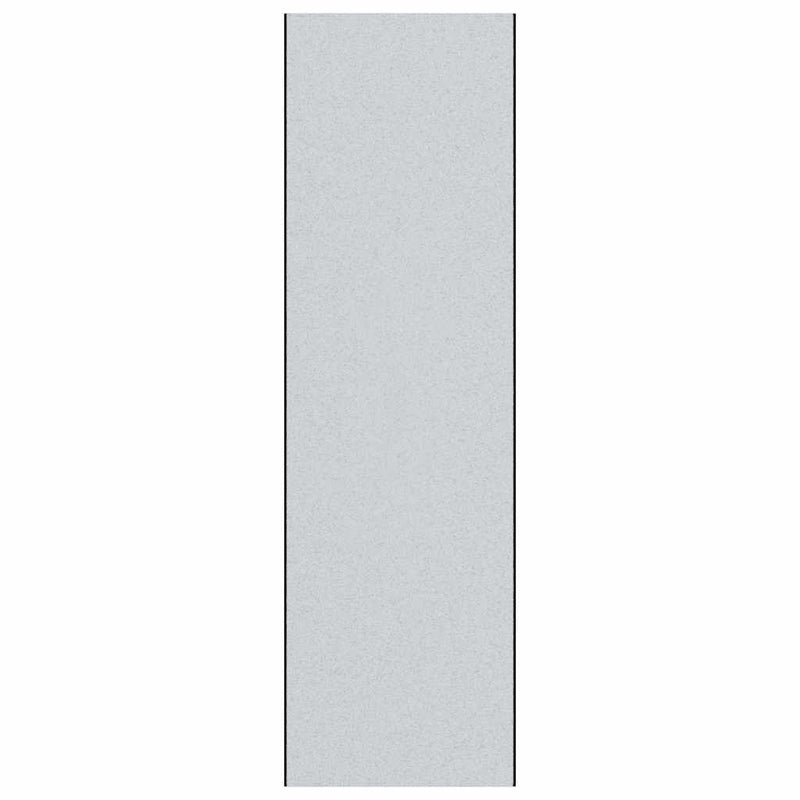 Load image into Gallery viewer, Vidaxl deurmat grijs en zwart 120 x 400 cm polypropyleen en vinyl
