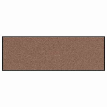 Vidaxl deurmat bruin en zwart 60 x 180 cm polypropyleen en vinyl