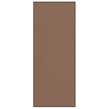 Vidaxl deurmat bruin en zwart 120 x 300 cm polypropyleen en vinyl