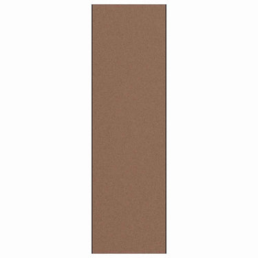 Vidaxl deurmat bruin en zwart 120 x 400 cm polypropyleen en vinyl