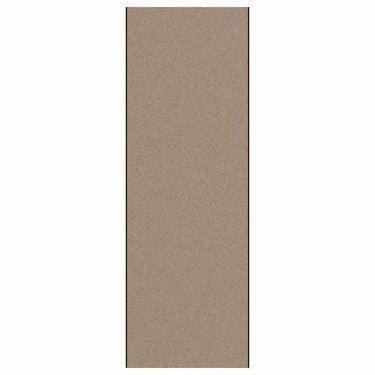 Vidaxl deurmat beige en zwart 120 x 350 cm polypropyleen en vinyl