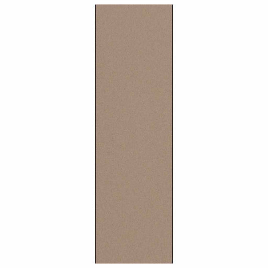 Vidaxl deurmat beige en zwart 120 x 400 cm polypropyleen en vinyl