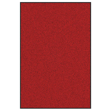 Vidaxl deurmat rood en zwart 120 x 180 cm polypropyleen en vinyl