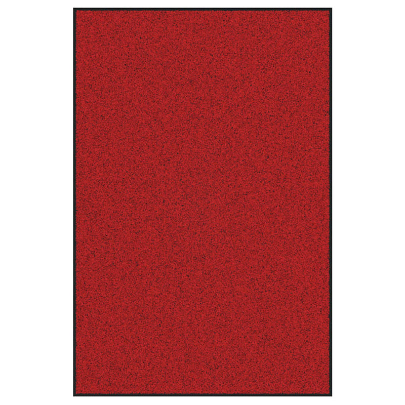Load image into Gallery viewer, Vidaxl deurmat rood en zwart 120 x 180 cm polypropyleen en vinyl
