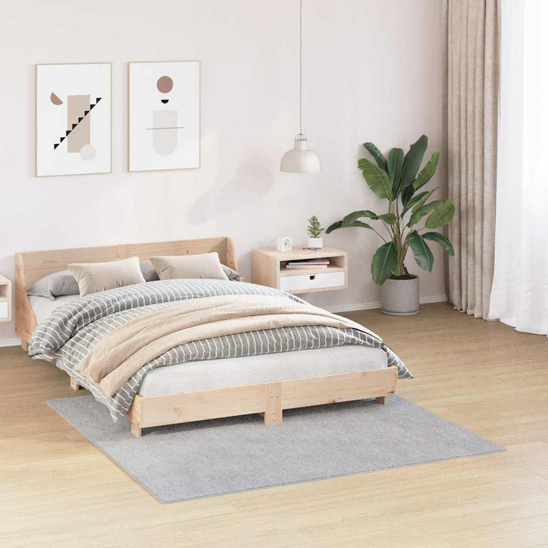 Load image into Gallery viewer, Vidaxl antislip shaggy tapijt grijs 160 x 160 cm pp
