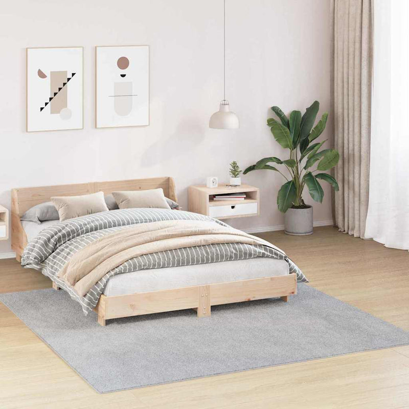 Load image into Gallery viewer, Vidaxl antislip shaggy tapijt grijs 200 x 200 cm pp
