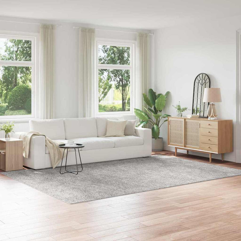 Load image into Gallery viewer, Vidaxl antislip shaggy tapijt grijs 240 x 340 cm pp
