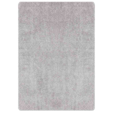 Vidaxl antislip shaggy tapijt grijs 240 x 340 cm pp
