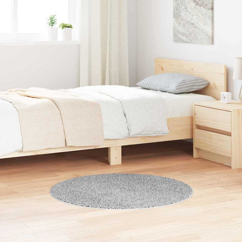 Load image into Gallery viewer, Vidaxl antislip shaggy tapijt grijs 90 x 90 cm pp
