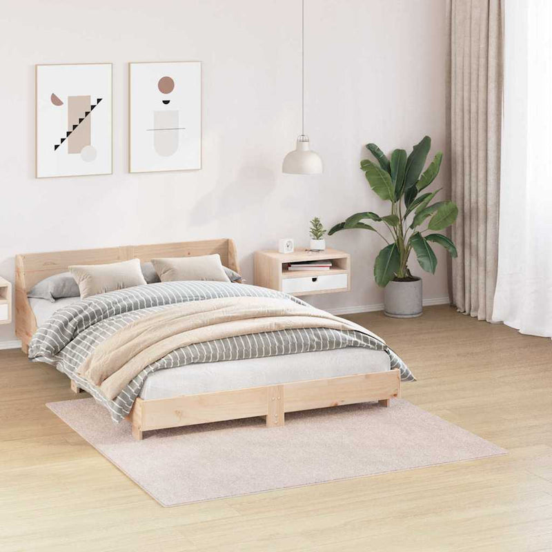 Load image into Gallery viewer, Vidaxl antislip shaggy tapijt crème 160 x 160 cm pp
