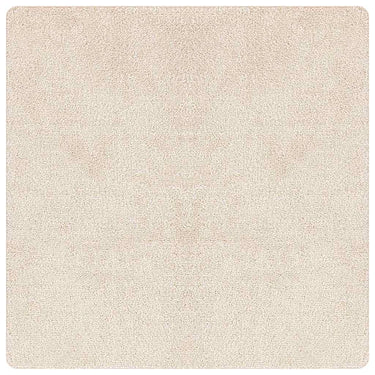 Vidaxl antislip shaggy tapijt crème 160 x 160 cm pp