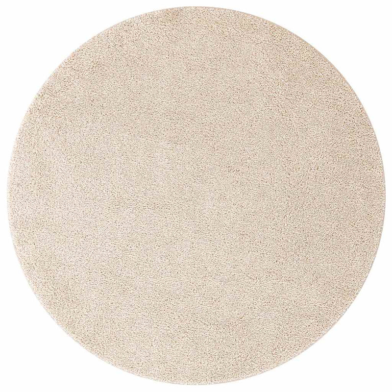Load image into Gallery viewer, Vidaxl antislip shaggy tapijt crème 90 x 90 cm pp
