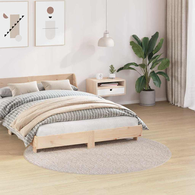 Load image into Gallery viewer, Vidaxl antislip shaggy tapijt crème 160 x 160 cm pp

