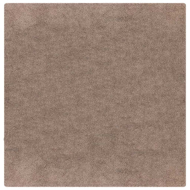 Vidaxl antislip shaggy tapijt bruin 120 x 120 cm pp
