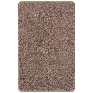 Vidaxl antislip badmat bruin 50 x 80 cm pp