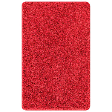 Vidaxl antislip badmat rood 50 x 80 cm pp