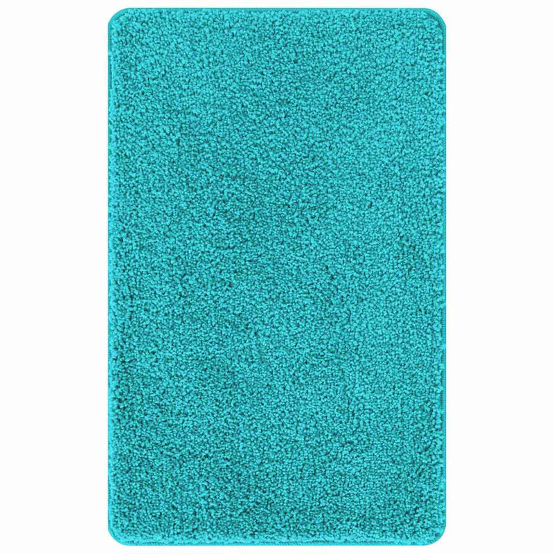 Load image into Gallery viewer, Vidaxl antislip badmat turquoise 50 x 80 cm pp
