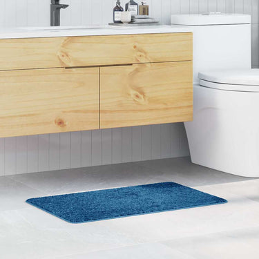 Vidaxl antislip badmat blauw 50 x 80 cm pp
