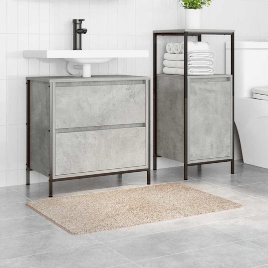 Vidaxl antislip badmat crème 60 x 90 cm pp