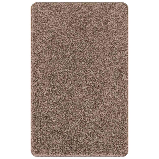 Vidaxl antislip badmat bruin 60 x 90 cm pp