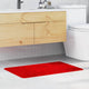 Vidaxl antislip badmat rood 60 x 90 cm pp